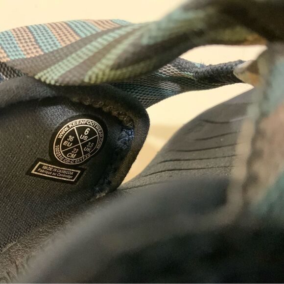 KEEN Aqua Stop Anatomic Footed Sport Sandals Women’s 6 Straps Buckle - Picture 10 of 10